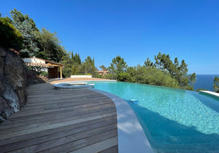 Terrasse ipé panoramique