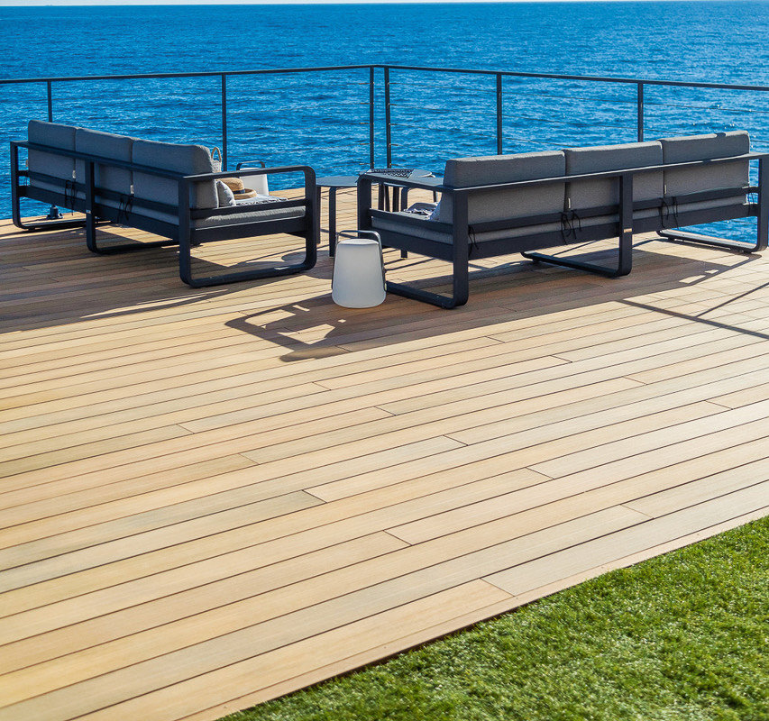 Terrasse composite bois Atmosphère Nuances